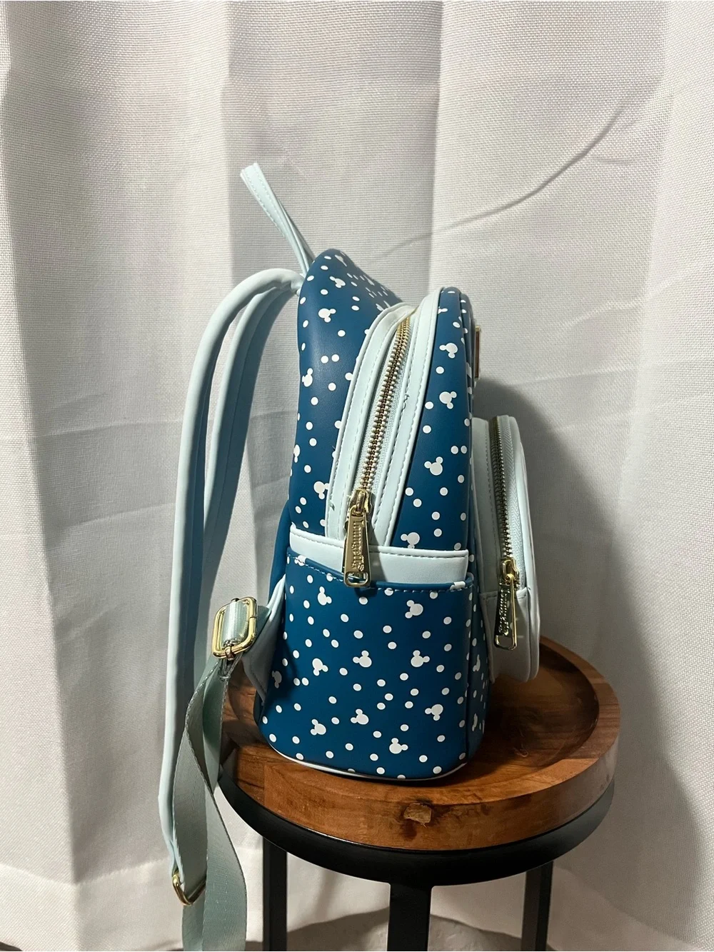 Disney Loungefly Mickey Minnie Snowman Mini Backpack Holiday Winter Christmas